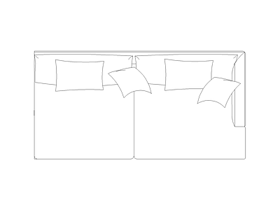 床 锐驰家具产品带尺图块