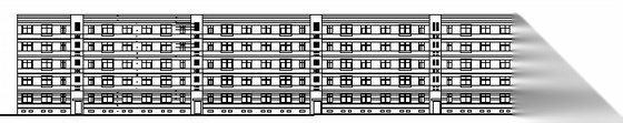 某五层住宅楼建筑方案图