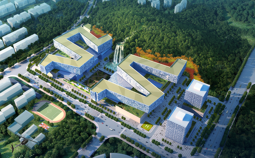 [湖南]中南大学某医院方案汇报设计（全套CAD+PDF)