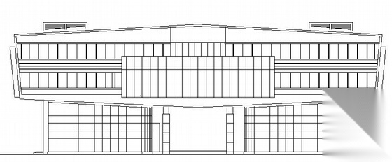 [河北省保定市]某商业会所建筑结构水暖电气建筑套图 娱乐会所