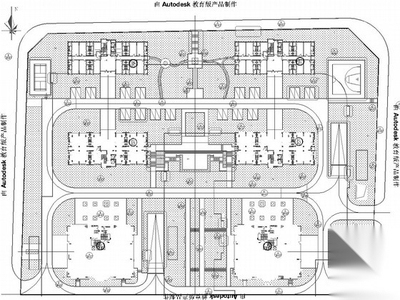 [重庆]城市花园型居住区景观规划施工图 居住区景观 示范区景观
