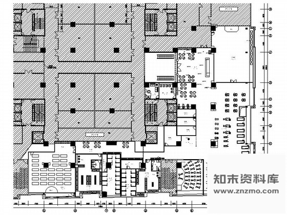 施工图广州时尚动感前卫健身俱乐部室内施工图含效果图