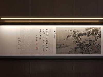 中式挂画挂画