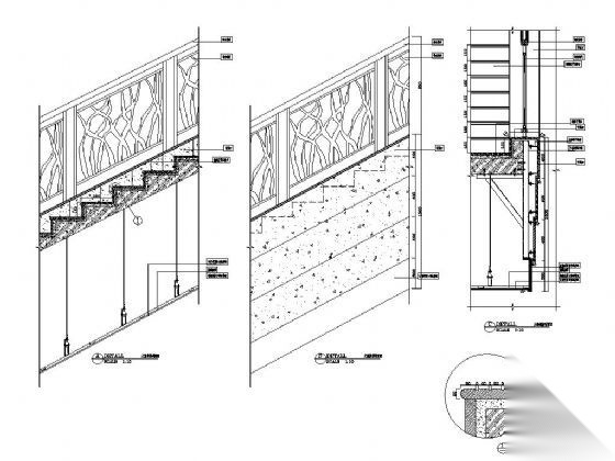 大堂铁艺楼梯详图