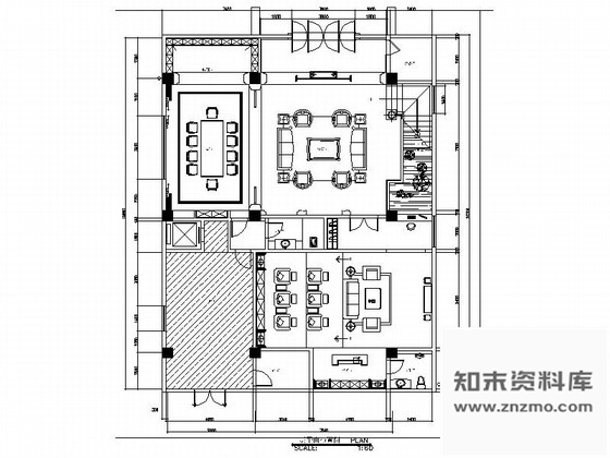 施工图江西私人精致会所室内施工图