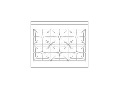 地面拼花 厨房厨具图块图块灶具图块灶具立面图块