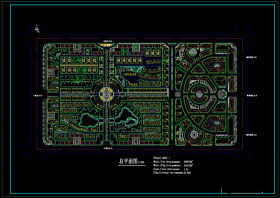 多层小区cad景观素材详图
