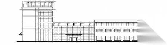 [南京]某四层农机化服务中心建筑施工图