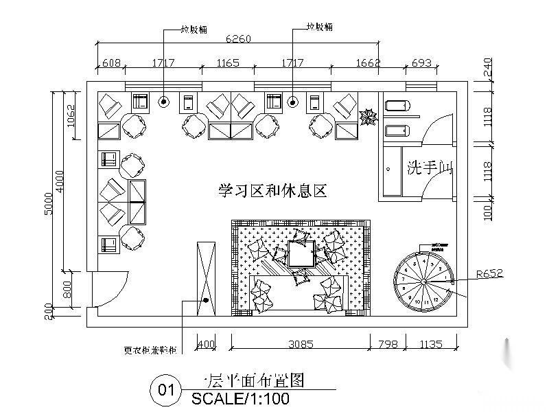 [学生作业]创意宿舍设计图