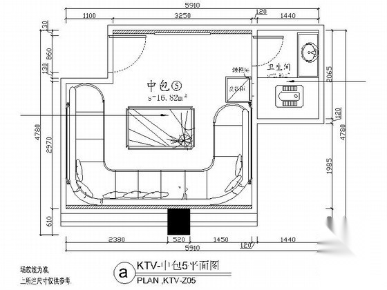 豪华KTV包厢室内装修图