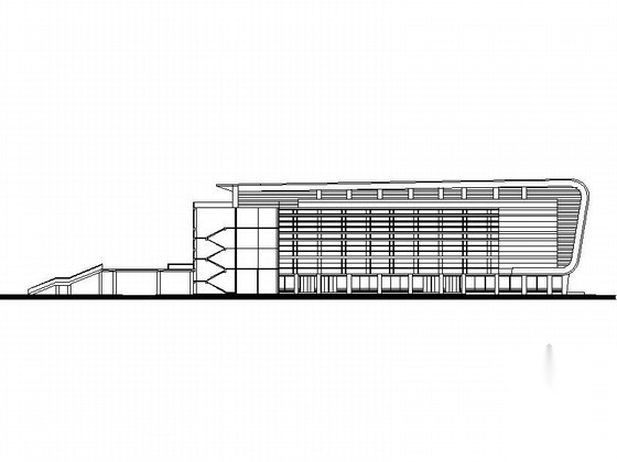 江苏 某五层档案馆建筑方案图