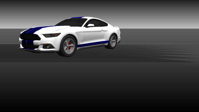 2015福特野马GT350 汽车 其他 演出 跑车 汽车轮