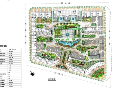 [福建]滨水趣味性居住区景观规划设计 居住区景观 示范区景观