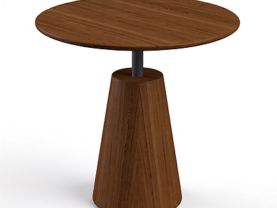 木质圆桌
