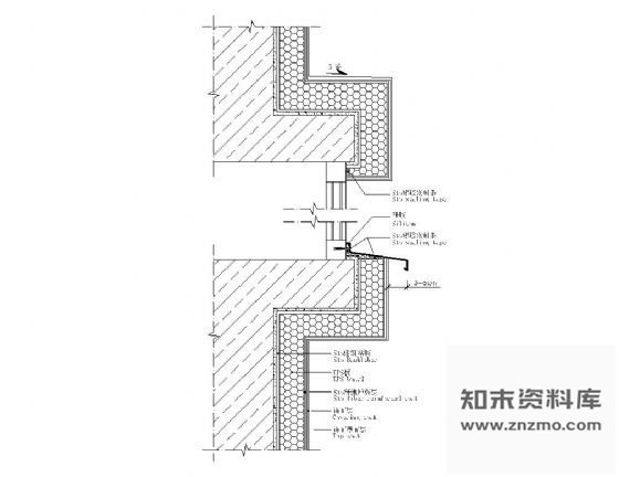 图块/节点保温阳台、挑窗详图