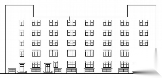 某五层底商办公楼建筑施工图