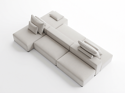 现代模块化沙发