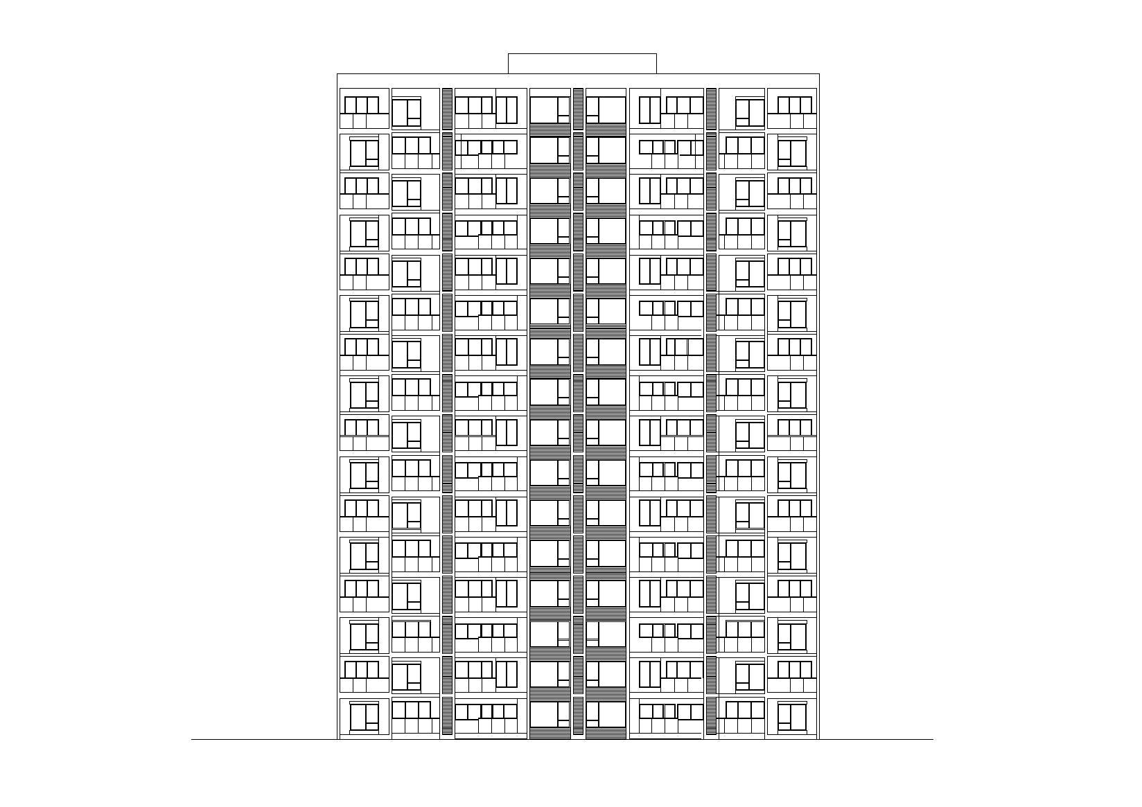 ​[上海]嘉定万达广场商住综合体高层住宅建筑施工图（C...