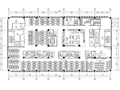 办公楼施工图 附效果图