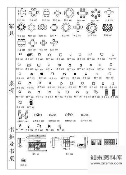 图块/节点CAD综合图块