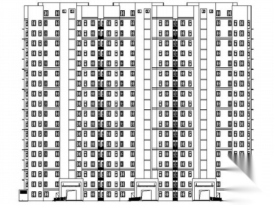 [山东]18层现代风格住宅建筑设计施工图