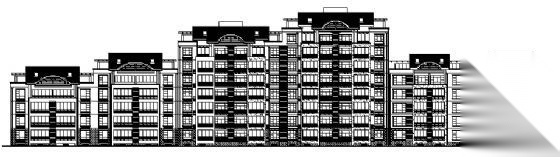 山西某住宅小区4栋住宅楼建筑结构施工图