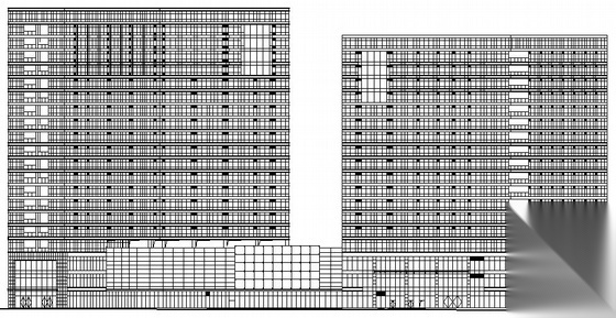 [广州惠州市]某二十层商务公寓建筑水电空调节能施工图