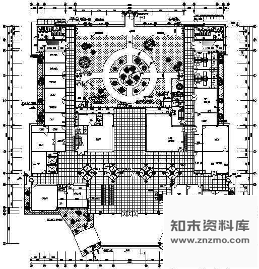 施工图某大型医院装修图