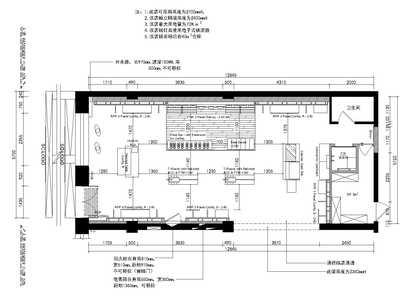 [黑龙江]哈尔滨潮牌休闲专卖店施工图