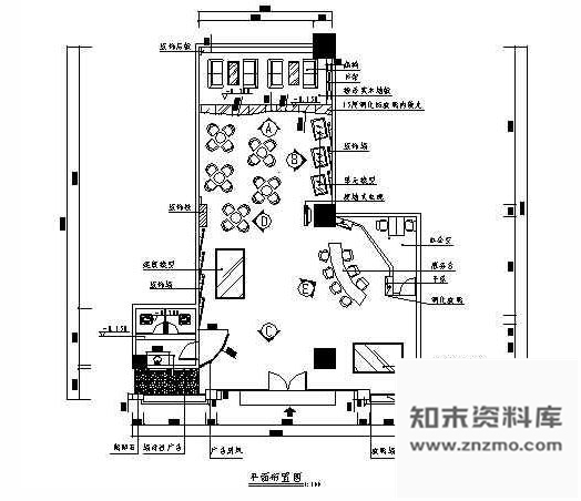 施工图经典售楼部装修全套图纸