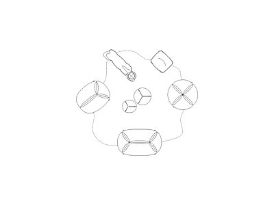 桌子 户型优化专用平面图块版本