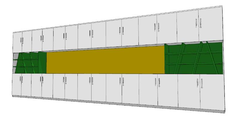 现代办公室展示柜