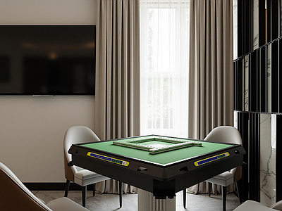 现代棋牌室