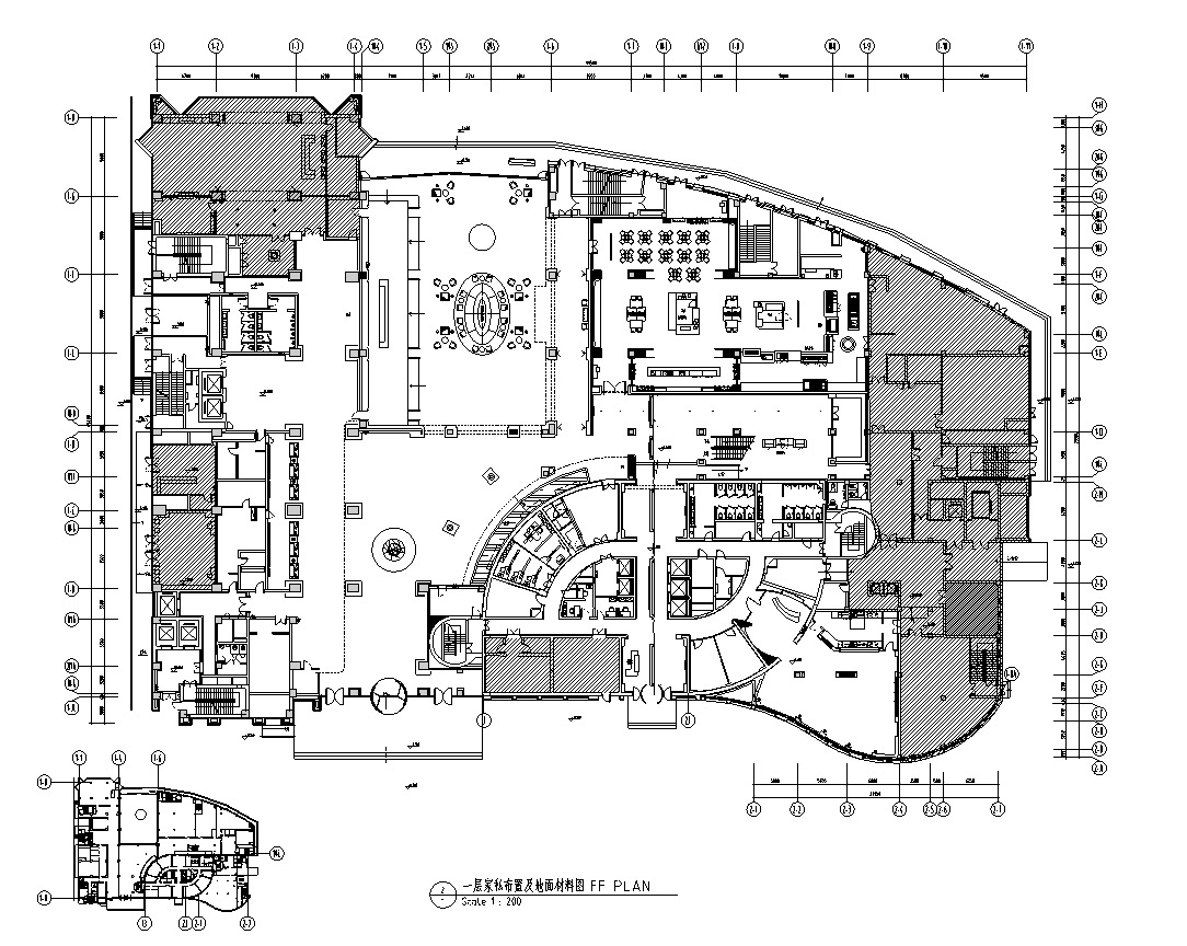 安徽某酒店扩建工程施工图设计+方案设计+效果图