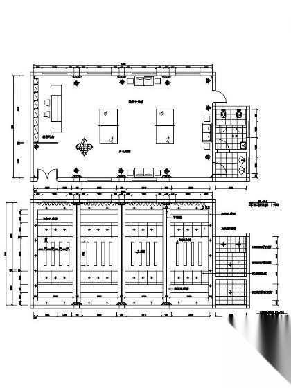 乒乓球室平面图