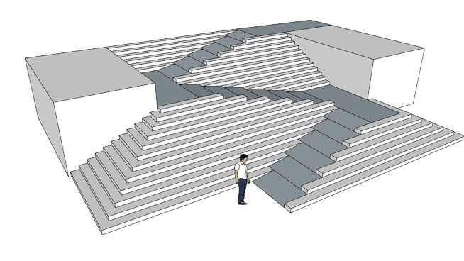 楼梯，Ramp Study 书 活页簿 其他 室外 信封