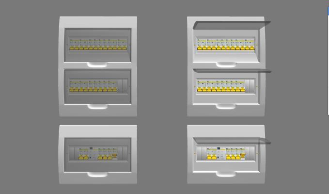 现代电箱 强电电箱组合
