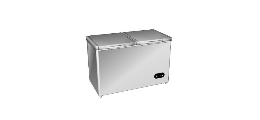 工业风格急冻柜 商用厨具