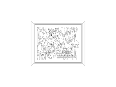 陈设类立面挂画 挂画