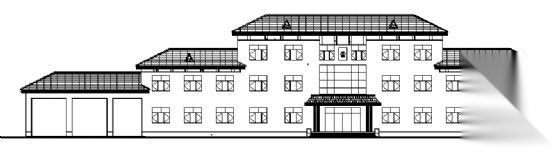 某三层军队营房建筑施工图