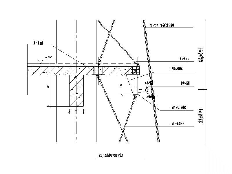 玻璃幕墙节点图_点支式/吊挂式/明框/隐框式 节点 结构节点图