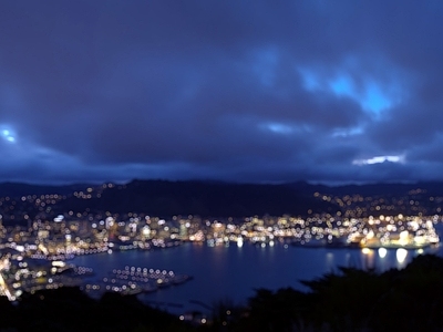 夜景户外
