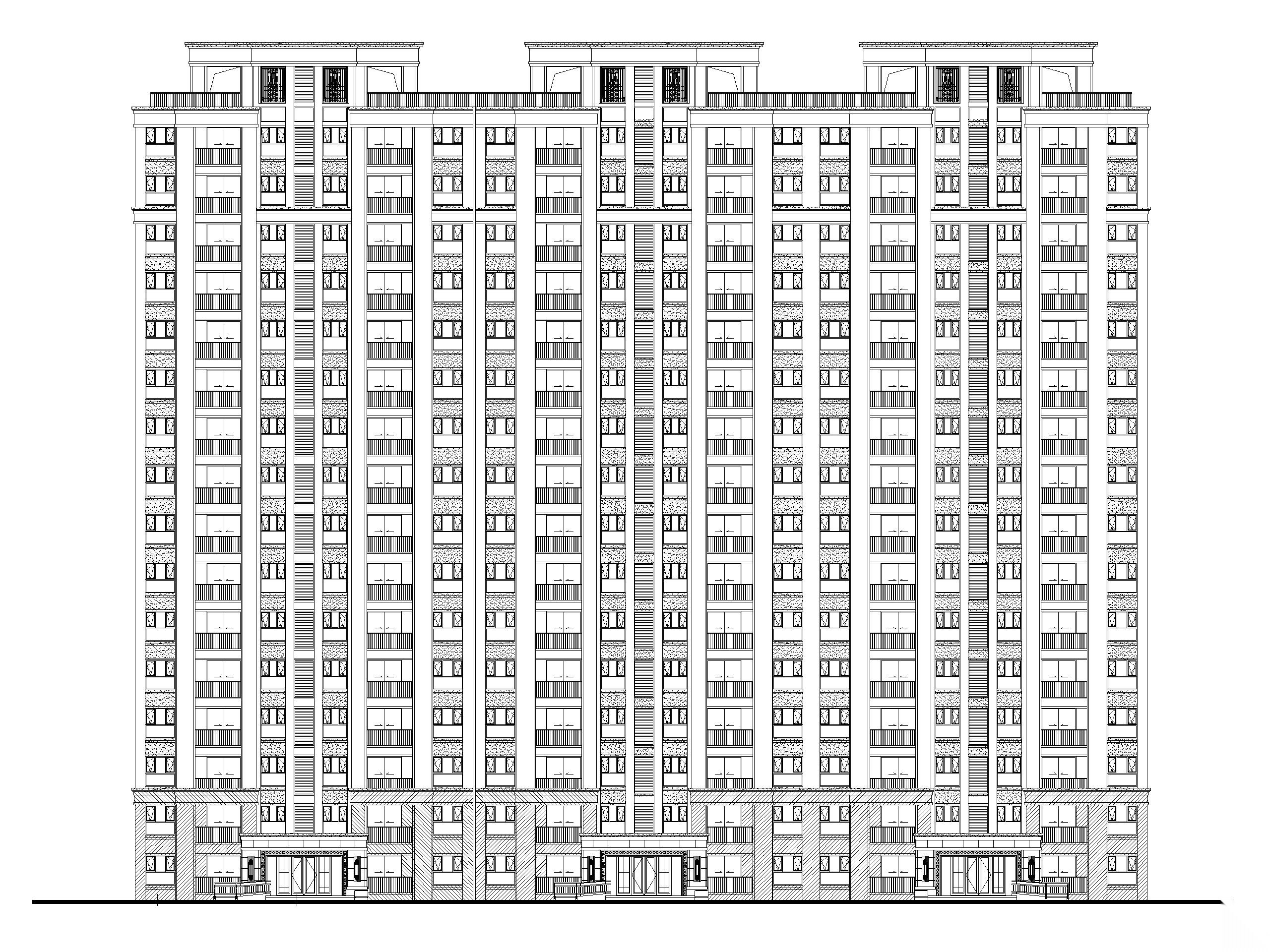 [江苏]多高层住宅及公建配套设计全套施工图