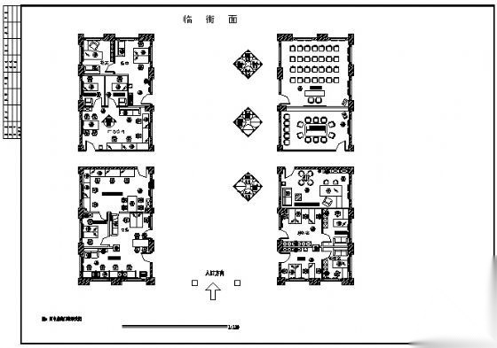 某办公室装修施工图