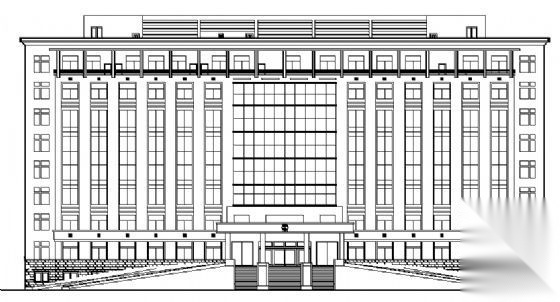 某七层办公大楼建筑施工图