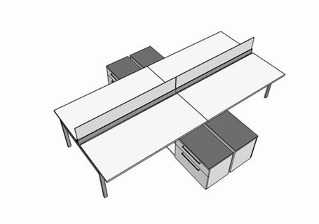 组合办公桌