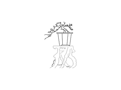 绿植 花瓶花卉绿植装饰摆件图块