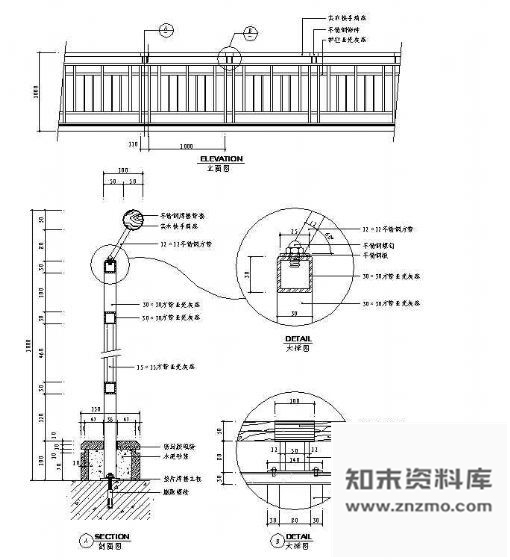 图块/节点楼梯节点详图10