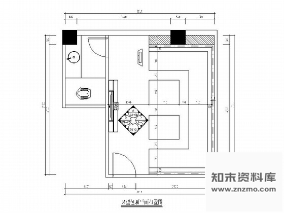 施工图厦门现代高档KTV包厢室内装修施工图