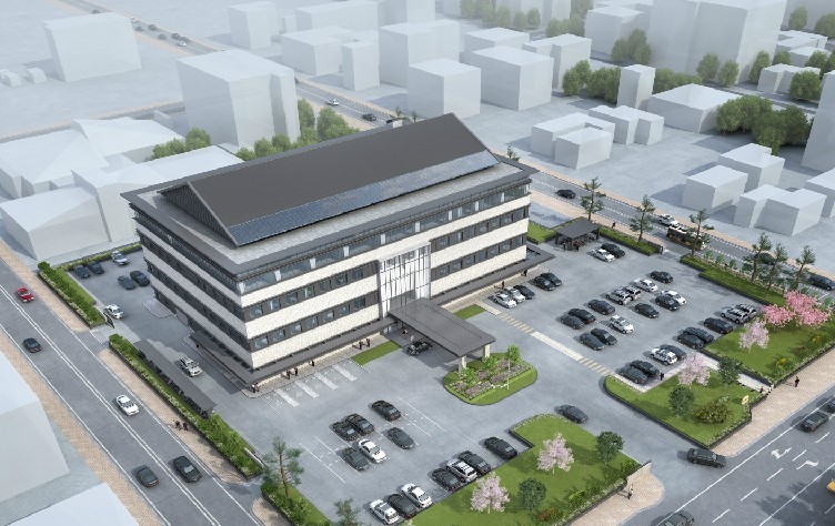 50套高清现代风办公建筑效果图（psd）